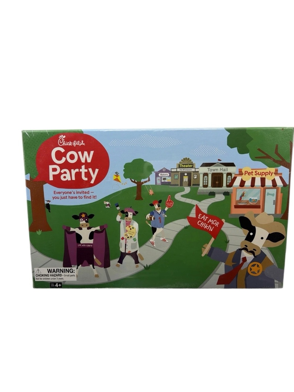 New Chick-Fil-A Cow Party Game Factory Sealed Chickfila Family Game